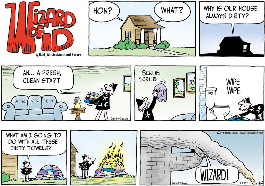 Wizard of Id for Jan 01, 2023