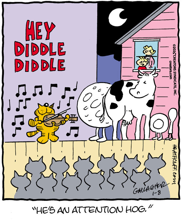 Heathcliff for Jan 08, 2025