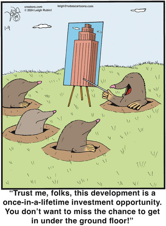 Rubes® for Jan 09, 2024