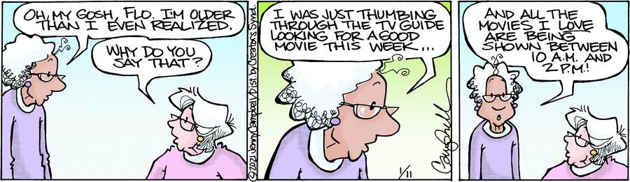 Flo & Friends for Jan 11, 2025