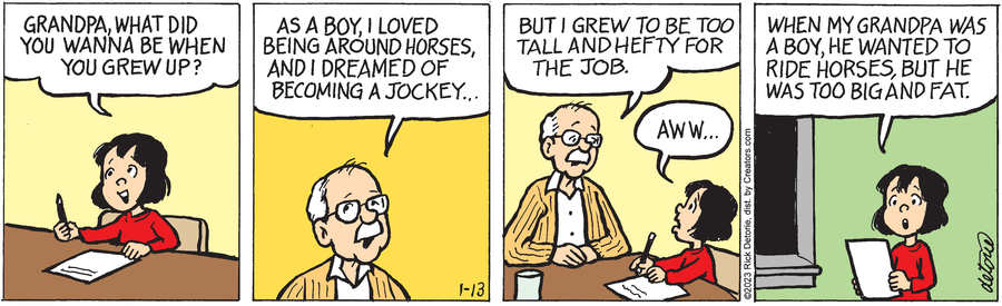 One Big Happy® for Jan 13, 2023