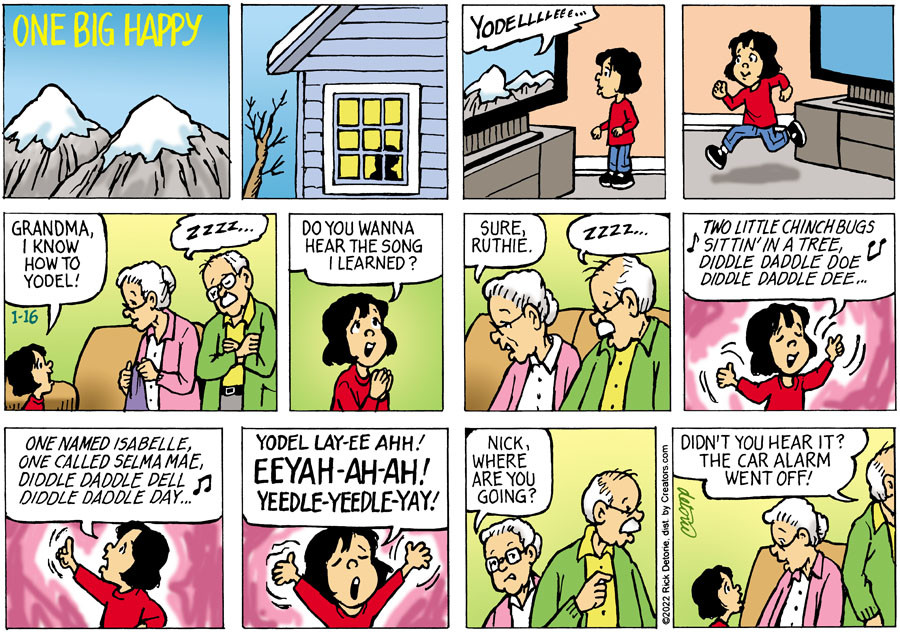 One Big Happy® for Jan 16, 2022