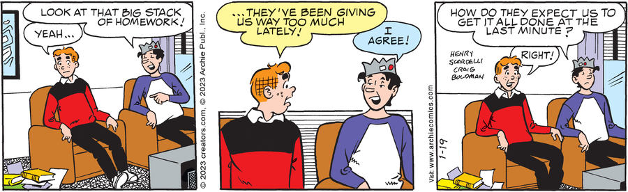 Archie for Jan 19, 2023