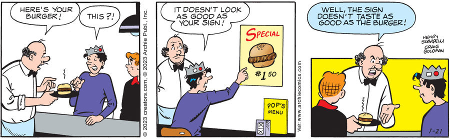 Archie for Jan 21, 2023