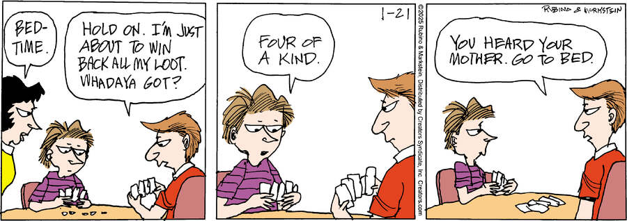 Daddy's Home for Jan 21, 2025