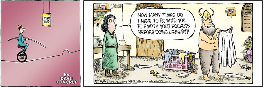 Speed Bump for Jan 23, 2022