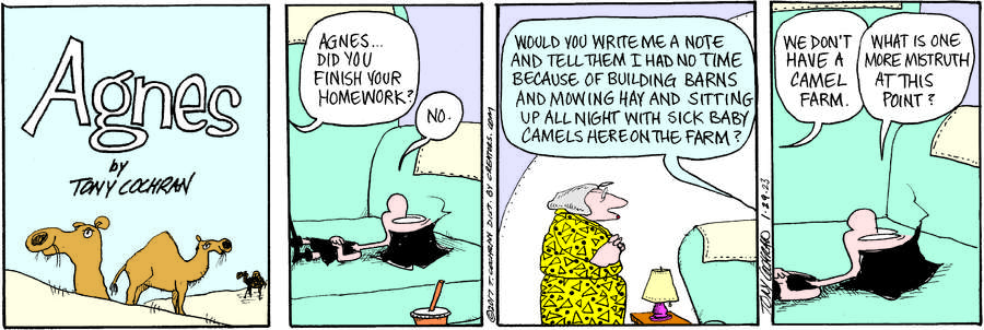 Agnes for Jan 29, 2023