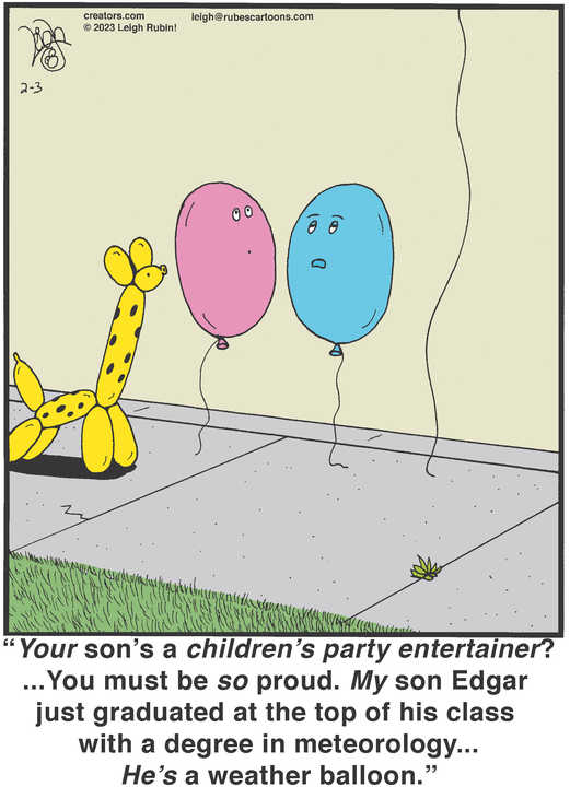 Rubes® for Feb 03, 2023