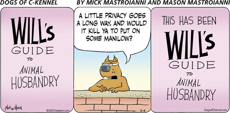 Dogs of C-Kennel for Feb 04, 2024