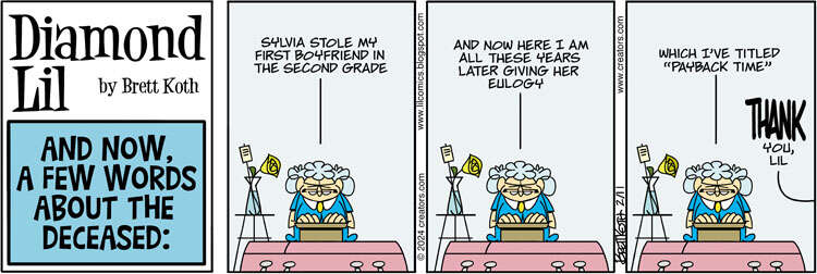 Diamond Lil for Feb 11, 2024