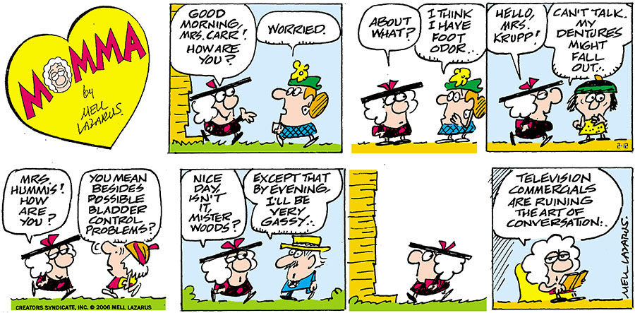 Momma for Feb 12, 2023