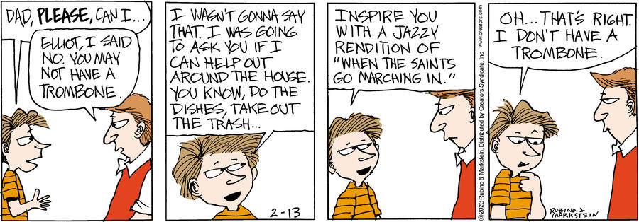 Daddy's Home for Feb 13, 2023