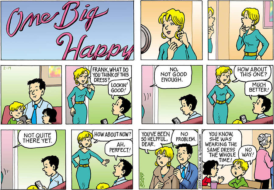 One Big Happy® for Feb 19, 2023