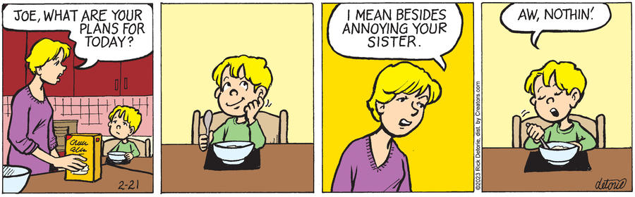 One Big Happy® for Feb 21, 2023