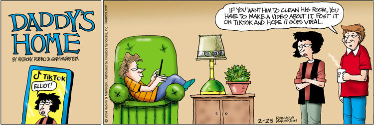 Daddy's Home for Feb 25, 2024