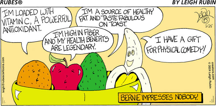 Rubes® for Feb 25, 2024