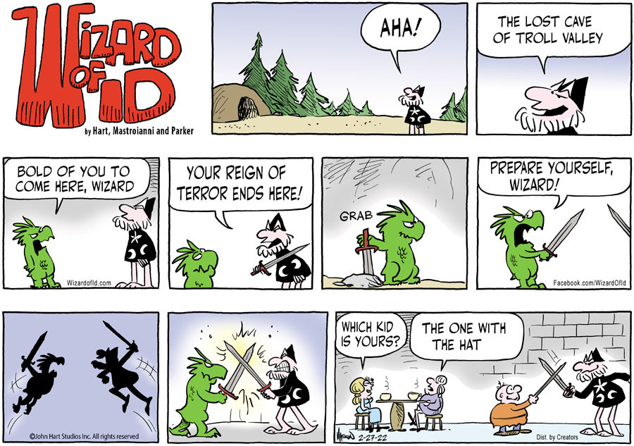 Wizard of Id for Feb 27, 2022