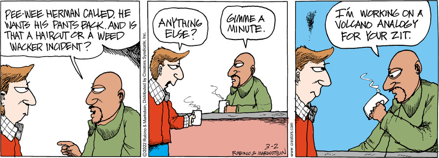 Daddy's Home for Mar 02, 2022