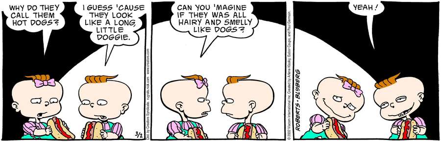 Rugrats for Mar 02, 2024