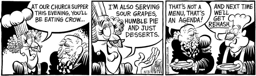 For Heaven's Sake for Mar 03, 2025