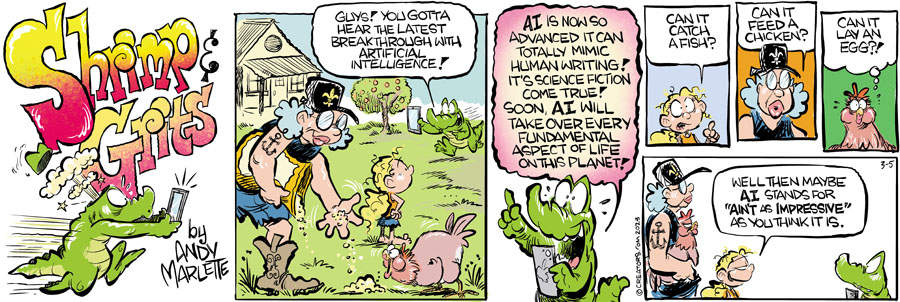 Shrimp and Grits for Mar 05, 2023