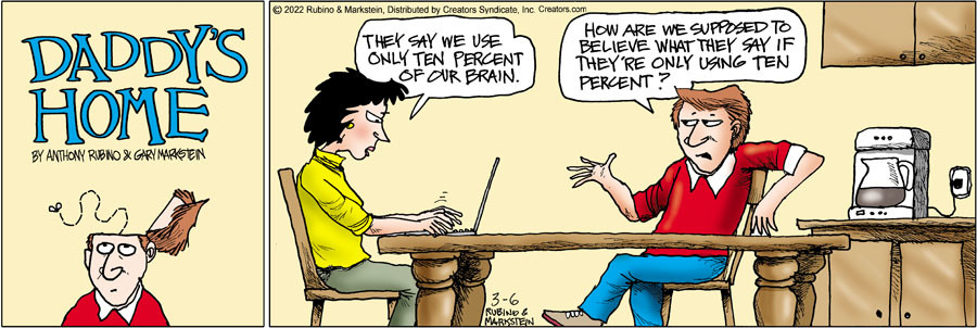 Daddy's Home for Mar 06, 2022