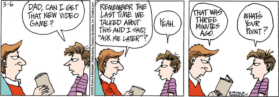 Daddy's Home for Mar 06, 2025