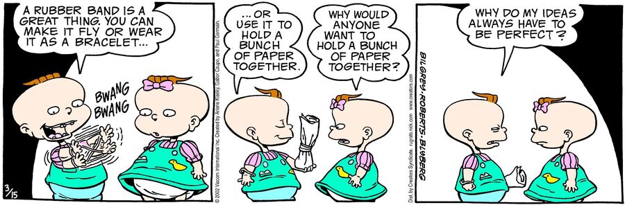 Rugrats for Mar 15, 2024