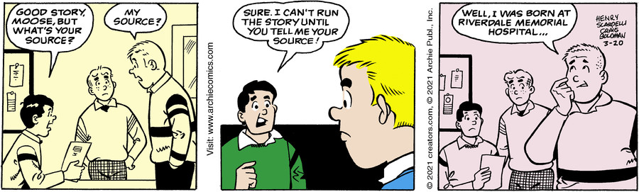 Archie for Mar 20, 2021