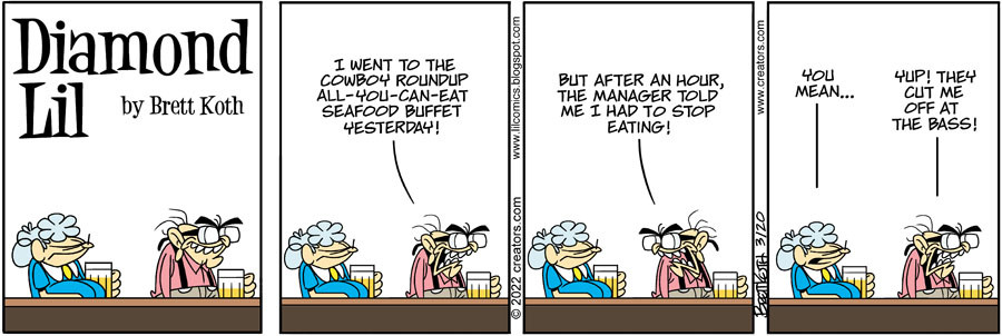 Diamond Lil for Mar 20, 2022