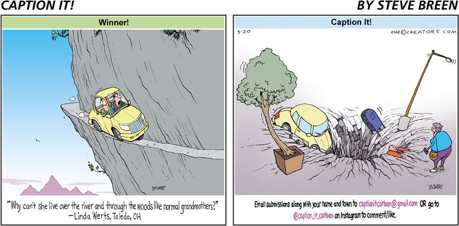 Caption It! for Mar 20, 2022