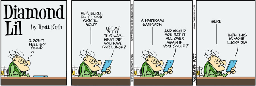 Diamond Lil for Mar 27, 2022