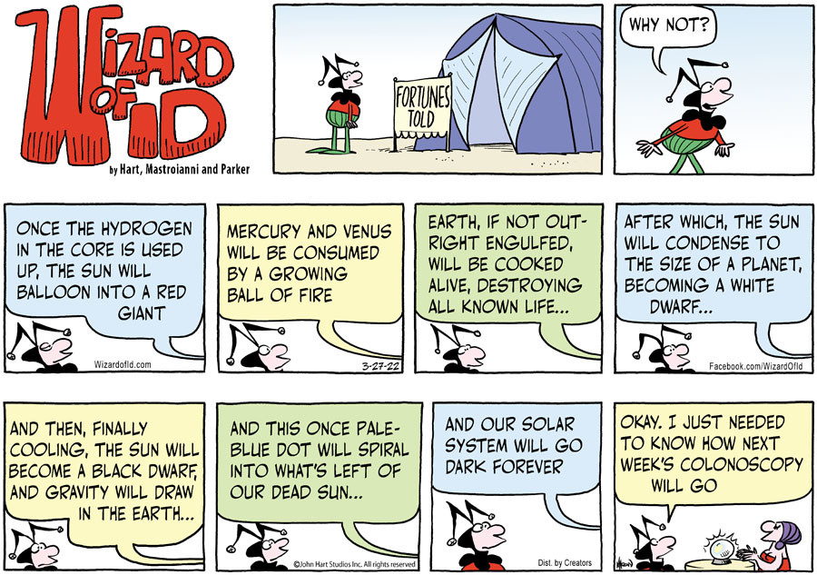 Wizard of Id for Mar 27, 2022