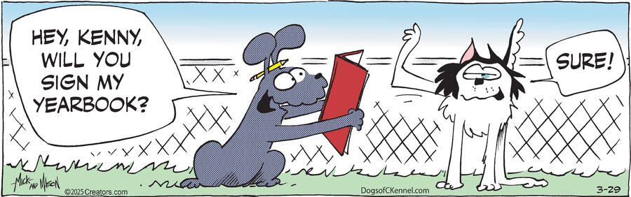Dogs of C-Kennel for Mar 29, 2025