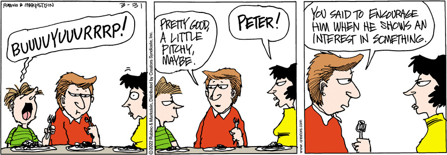 Daddy's Home for Mar 31, 2022