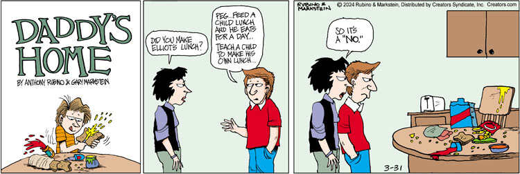 Daddy's Home for Mar 31, 2024