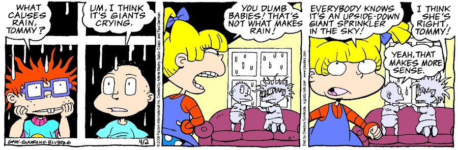 Rugrats for Apr 02, 2022