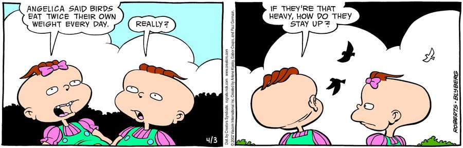 Rugrats for Apr 03, 2023