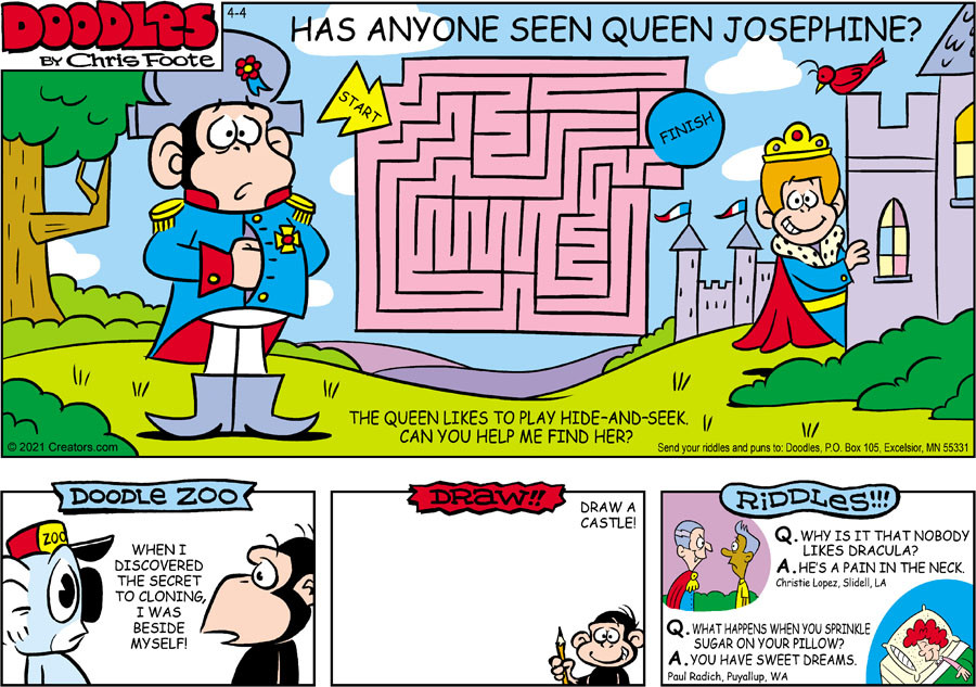 Doodles for Apr 04, 2021