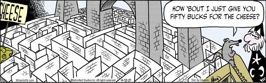 Wizard of Id for Apr 12, 2021