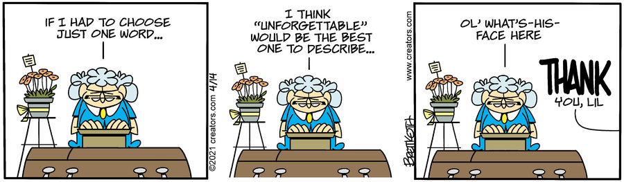 Diamond Lil for Apr 14, 2021