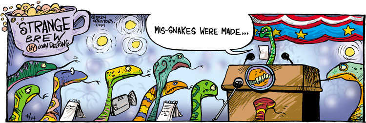 Strange Brew for Apr 14, 2024