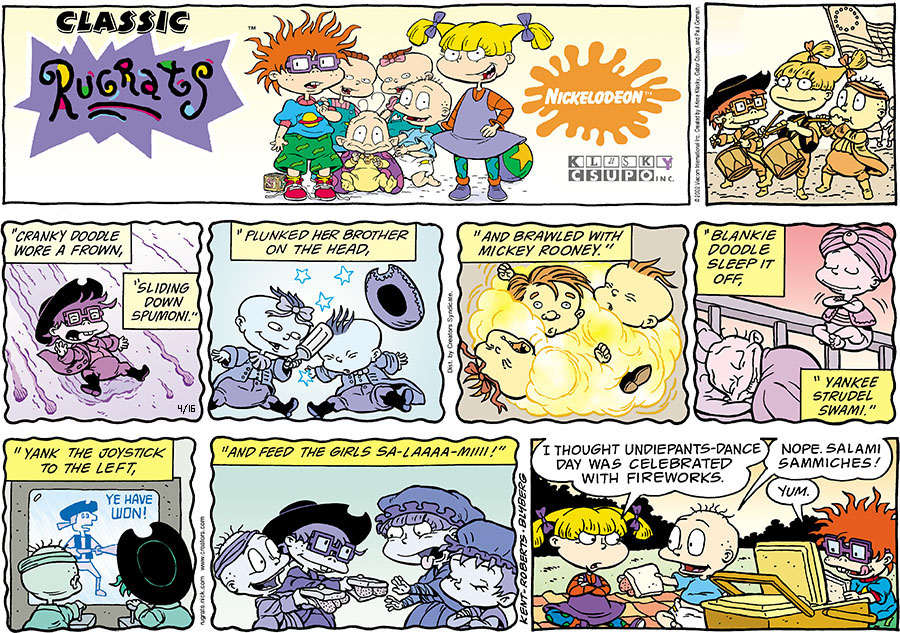 Rugrats for Apr 16, 2023