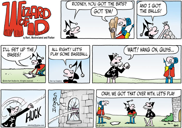 Wizard of Id for Apr 21, 2024