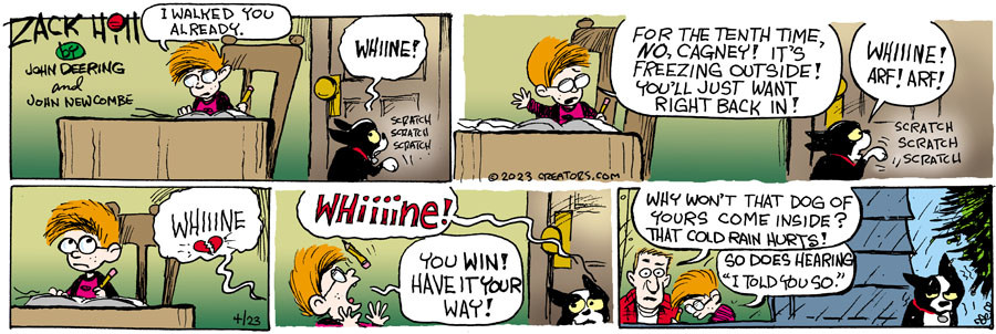 Zack Hill for Apr 23, 2023