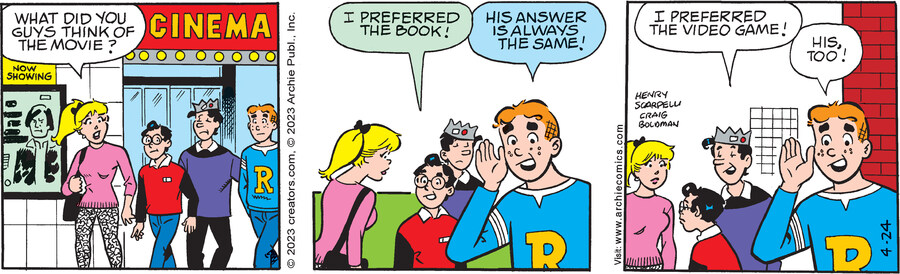 Archie for Apr 24, 2023