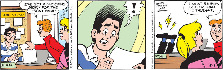 Archie for May 01, 2024