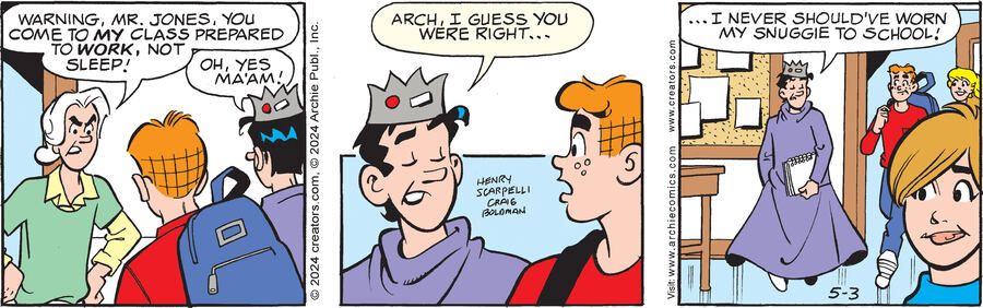 Archie for May 03, 2024
