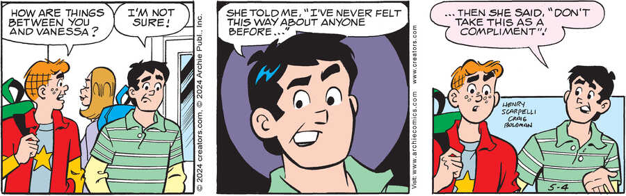 Archie for May 04, 2024