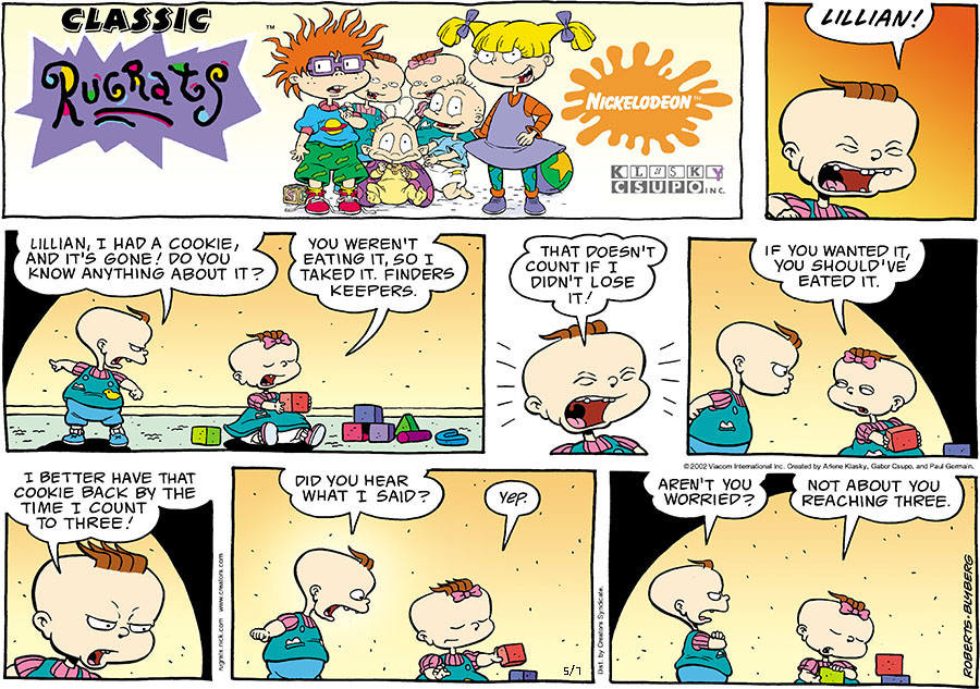 Rugrats for May 07, 2023